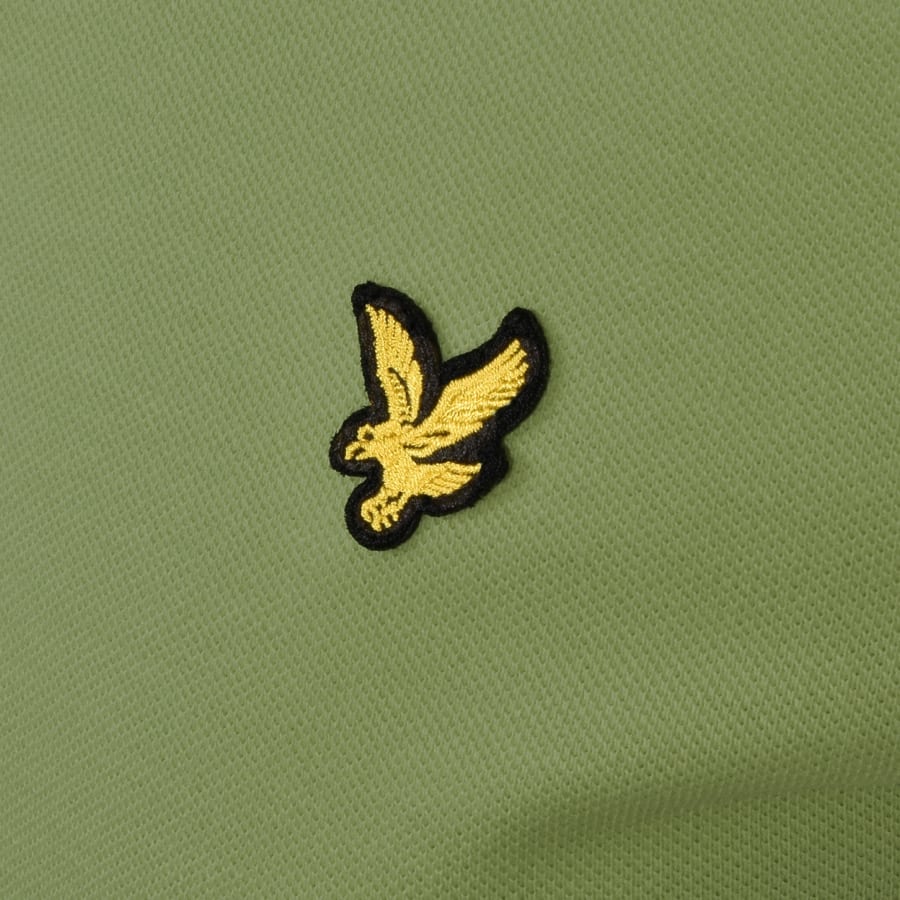 Alternative Image for ProductLyle And Scott Short Sleeved Polo T Shirt Green3